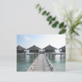 Vakantie op de Malediven Briefkaart (Staand voorkant)