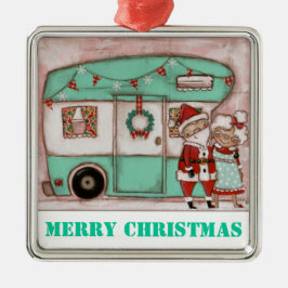 Vakantie op wielen - Premium-versiering Metalen Ornament