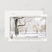 Vakantie Open Huis: uitnodiging (Voorkant / Achterkant)