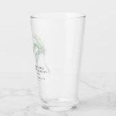 Vakantie palmboomfamilie Aangepast Glas (Links)