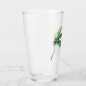 Vakantie palmboomfamilie Aangepast Glas (Rechts)