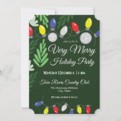 Vakantie partij zeer vrolijk gekleurde vakantie li kaart (Voorkant)