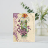 Vakantie Pasen Groet Briefkaart (Staand voorkant)