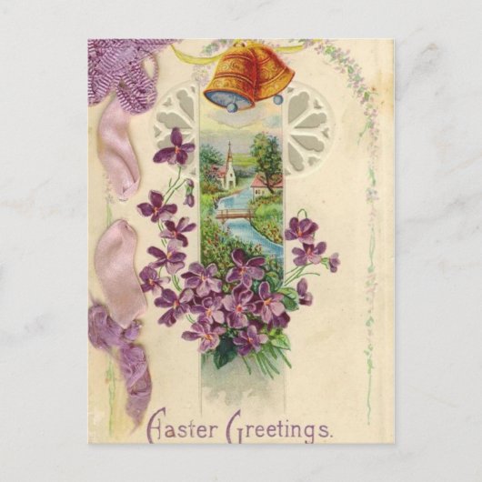 Vakantie Pasen Groet Briefkaart (Voorkant)