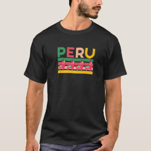Vakantie Peru Alpacas Zuid-Amerika T-shirt