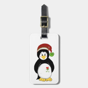 Vakantie Pinguïn Bagagelabel