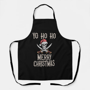 Vakantie Piraat Yo Ho Ho Kerstman Vaart Schort