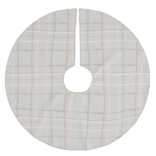 Vakantie Plaid Gezellige Cabin Beige Traditioneel Kerstboom Rok