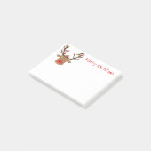 Vakantie Post-it-Notes-Rudolph Post-it® Notes (Schuin)