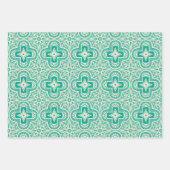  vakantie Quatrefoil Inpakpapier Vel (Voorkant)