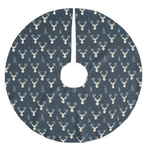 Vakantie rendieren, kerstboom, sneeuwvlok kerstboom rok