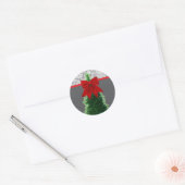 Vakantie Ronde Sticker (Envelop)
