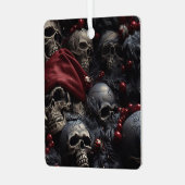 Vakantie schedel Ornament (Voorkant links)