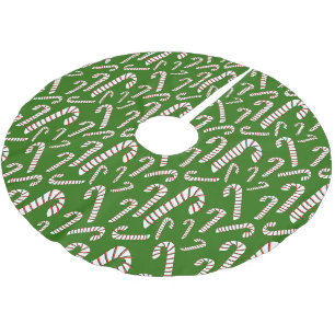 Vakantie seizoen Artistic Candy Cane-Green Kerstboom Rok