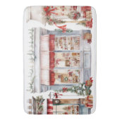 Vakantie Seizoen Kerst Theme Shops Badmat (Voorkant Verticaal)