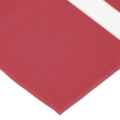 Vakantie Siberische Husky rood tafelkleed (Gekanteld)