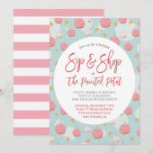 Vakantie Sip en Shop Kaart (Voorkant / Achterkant)