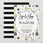 Vakantie Sip en Shop Kaart (Voorkant / Achterkant)