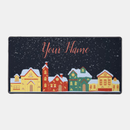 Vakantie Sneeuwval Whiteout Winter Village Bureaumat