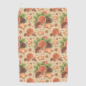 Vakantie Spice Golf Handdoek (Voorkant)