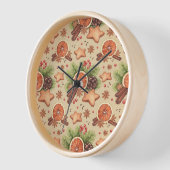 Vakantie Spice Wandklok (Hoek)