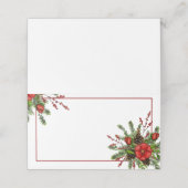 Vakantie spray kerst (Buitenkant ongevouwen)