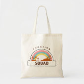 Vakantie Squad Regenboog Tote Tas (Voorkant)