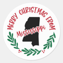 Vakantie Sticker vanuit Mississippi