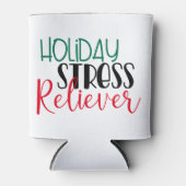 Vakantie Stress Reliever | Cool Kerst Drink Blikjeskoeler (Voorkant)