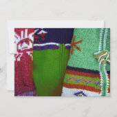 Vakantie sweater party uitnodigingen (Achterkant)