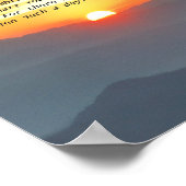 Vakantie tot dag poster (Hoek)