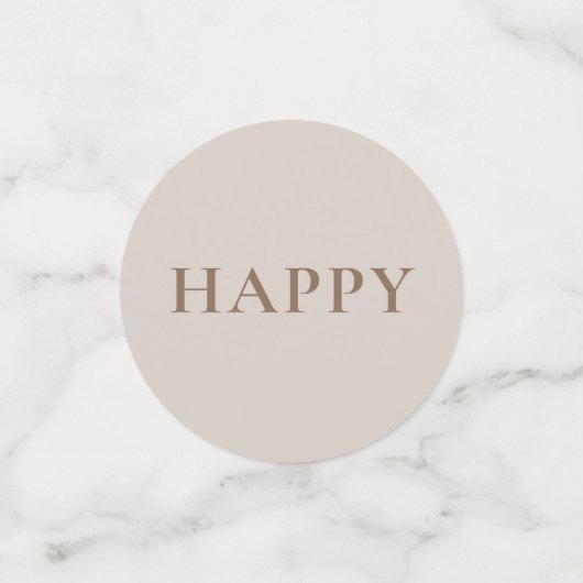 Vakantie Turkije Aangepaste tekst toevoegen Confetti (Kleine voorkant)