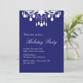 Vakantie uitnodiging Grote balzaal (Staand voorkant)