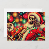 Vakantie van de Kerstman Briefkaart (Voorkant / Achterkant)