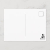 Vakantie van de Kerstman Briefkaart (Achterkant)