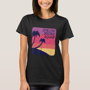 Vakantie van lenteplek t-shirt