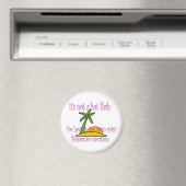 Vakantie van Mini Bahamian Magneet (Insitu (Vaatwasser))