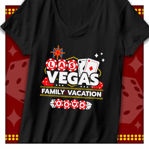 Vakantie Vegas reis Las Vegas familie vakantie T-shirt