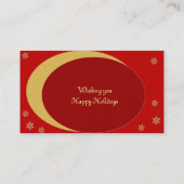 Vakantie Visitekaartje (Achterkant)