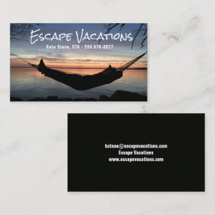 Vakantie Visitekaartje reisbureau
