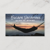 Vakantie Visitekaartje reisbureau (Voorkant)