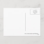 Vakantie visitekaartjes feestdagenkaart (Achterkant)