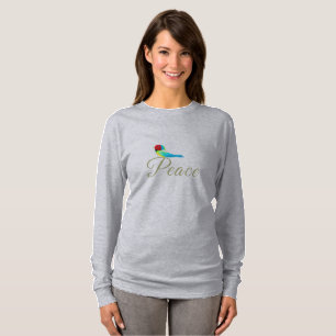 Vakantie Vogeltje Boodschapper van Vrede T-shirt