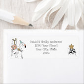 Vakantie voor Cartoons Etiket (Insitu)