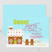 Vakantie voor ontbijtfeestdag kaart (Voorkant / Achterkant)