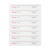 Vakantie voor rode en groene kerstlichten (Vel)