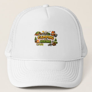 Vakantie wandelen Camping Schuim Trucker hoed / pe Pet