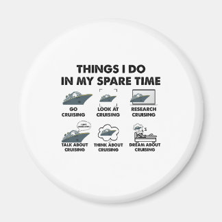 Vakantie wat ik doe in mijn vrije tijd kruipen magneet