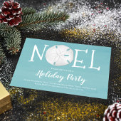 Vakantie Waterverf Turquoise Zand Dollar QR Code Kaart