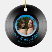 Vakantie X Keramisch Ornament (Achterkant)